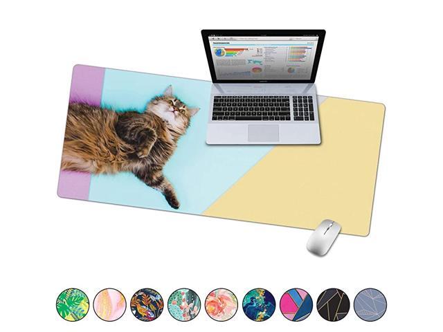 Large Mouse Pad Desk Mat Keyboard Pad Desktop Home Office School Cute Decor Big Extended Laptop Protector Computer Accessories Mousepad Women Girls