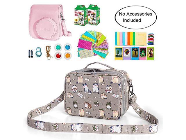 Camera Case Compatible for Fujifilm Instax Mini 9 Travel Carrying Storage Bag for Instant Camera and Accessories CatBag Only