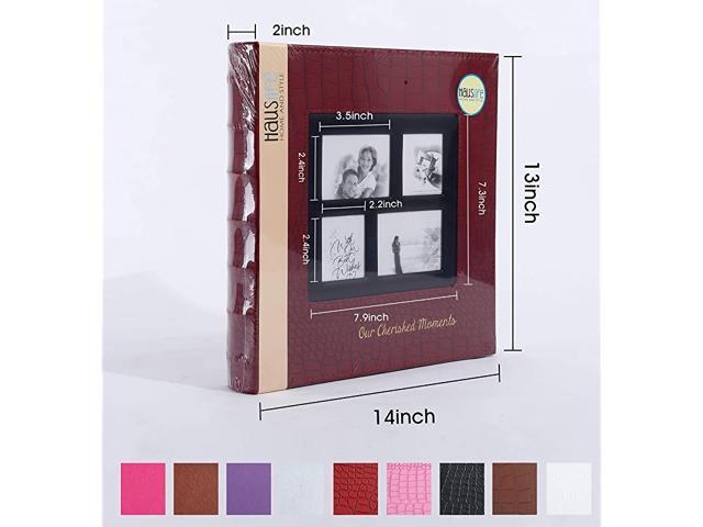 Album with Sticky Pages Magnetic SelfStick Page Picture Albums Family Album Baby Growth Album Hand Made DIY Albums Holds 3X54X65X76X88X10 s30sheets
