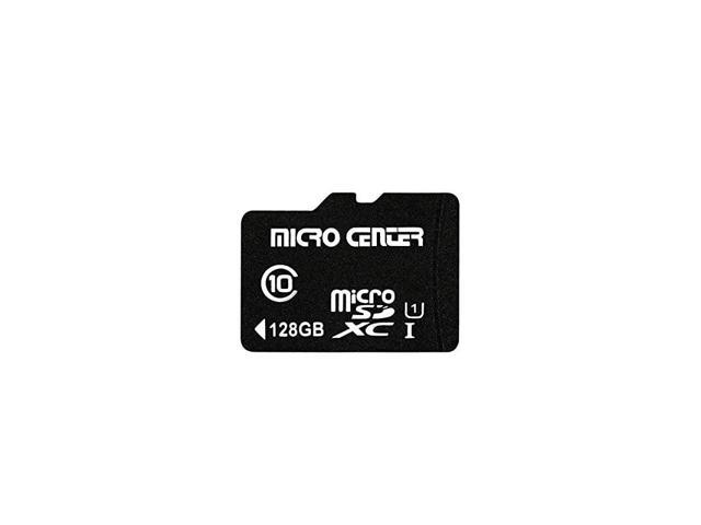 Center 128GB Class 10 SDXC Flash Memory Card with Adapter