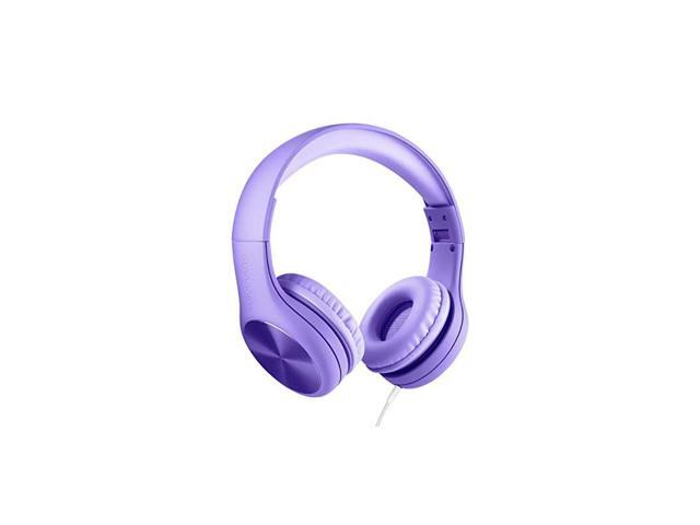 New Connect+ PRO Kids Premium Volume Limited Wired Headphones with SharePort and Inline Microphone Children Purple