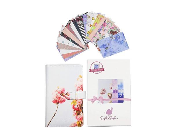 Camera Photo Album Bundle with 96 2x3 Photo Pockets 20 Different Designed Border Stickers Compatible with Polaroid Mint Snap Touch Z2330 PIC300P