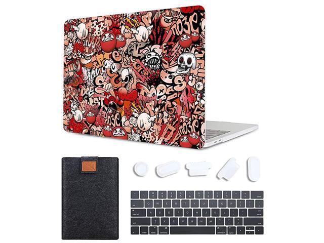 Case for MacBook Pro 16 inch 2019 A2141 Plastic Pattern Hard Shell Laptop Sleeve Bag Gradient Keyboard Cover Compatible with Mac Pro 16inch Touch