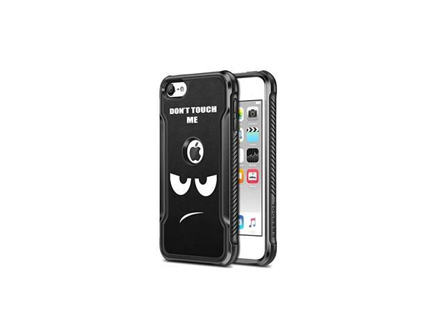 Case for iPod Touch 7 iPod Touch 6 iPod Touch 5 Casebot Heavy Duty Impact Shockproof TPU Bumper Slim Protective Case with Hard Back Cover for iPod