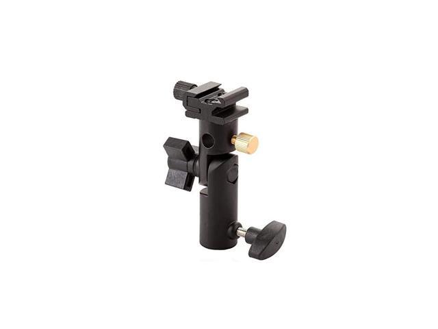 EType Camera Flash Speedlite Mount Swivel Light Stand Bracket with Umbrella Reflector Holder Cold Shoe Clip for Camera DSLR Nikon Canon Pentax