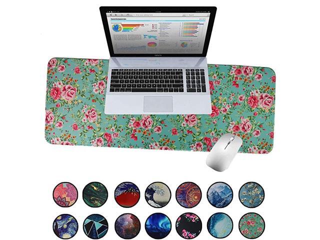 Gaming Mouse PadExtended Large Pattern Anti Slip Stitched Edges Long XXL MousepadDesk Pad Keyboard Mat NonSlip Base WaterResistant for GamingOffice
