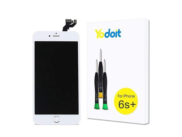for iPhone 6s Plus Screen Replacement Touch LCD Display Digitizer Glass Full Assembly Camera Home Button Proximity Sensor Earpiece Speaker + Tool