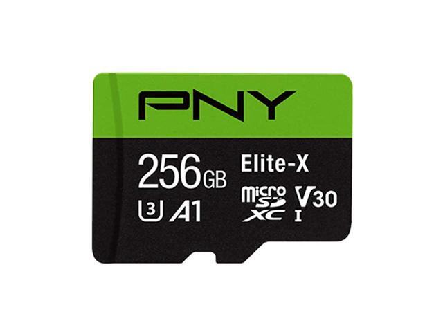 256GB EliteX Class 10 U3 V30 MicroSDXC Flash Memory Card