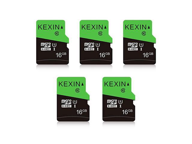 Micro SD Card 16 GB 5 Pack MicroSDHC UHSI Memory Card Class 10 High Speed Micro SD Card C10 U1
