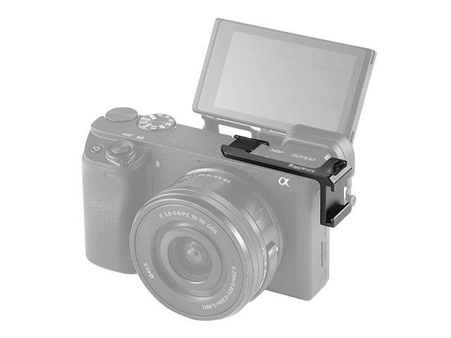 Left Side Cold Shoe Adapter Relocation Plate for Sony A6000A6100A6300A6400A6500 BUC2342