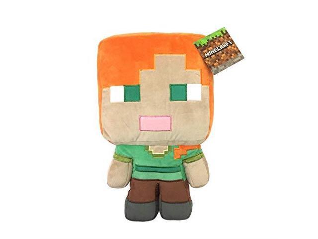 Mojang Minecraft Plush Stuffed Alex Pillow Buddy Kids Super Soft Polyester Microfiber 16 inch Official Product