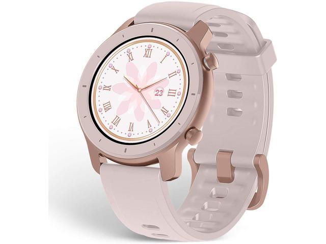 Amazfit GTR Smartwatch Classic Design 24/7 Heart Rate Monitor Music Control GPS+GLONASS Enabled 10-Day Battery Life 12-Sport Modes Water