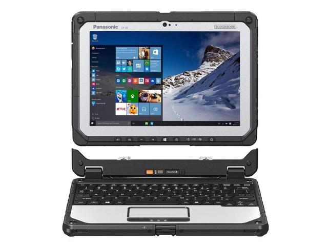 Panasonic Toughbook CF-20 101' Multi Touch 1920 x 1200 m5-6Y57@11GHz 8GB DDR3L 128GB SSD Wi-Fi Bluetooth HDMI Dual Pass Webcam Rear