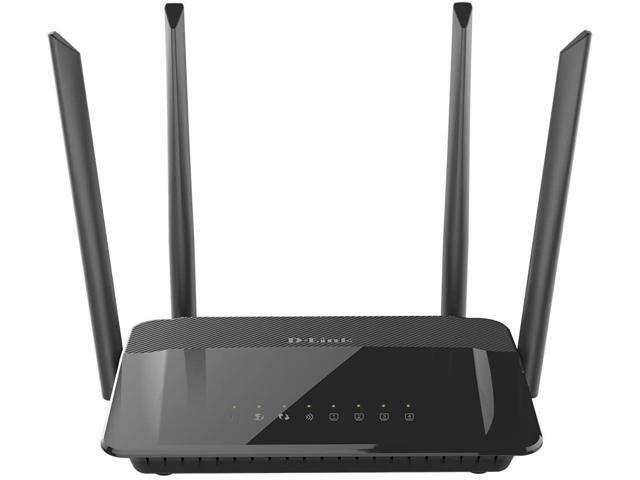 D-Link WiFi Router AC1200 Fast Ethernet Dual Band Wireless Internet for Home Gaming Parental Control Wi-Fi (DIR-822-US)