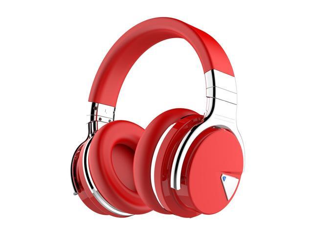 COWIN E7 Active Noise Cancelling Bluetooth Headphones with Microphone Deep Bass Wireless Headphones Over Ear Comfortable Protein Earpads 30H