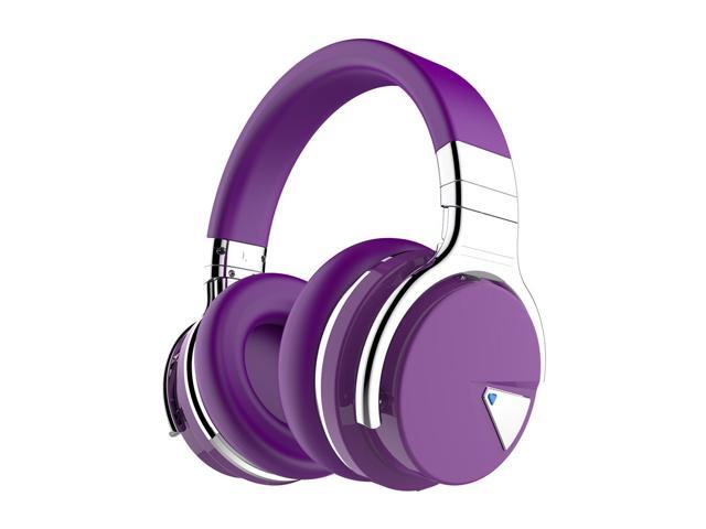 COWIN E7 Wireless Bluetooth Headphones with Mic Hi-Fi Deep Bass Wireless Headphones Over Ear Comfortable Protein Earpads 30 Hours Playtime for