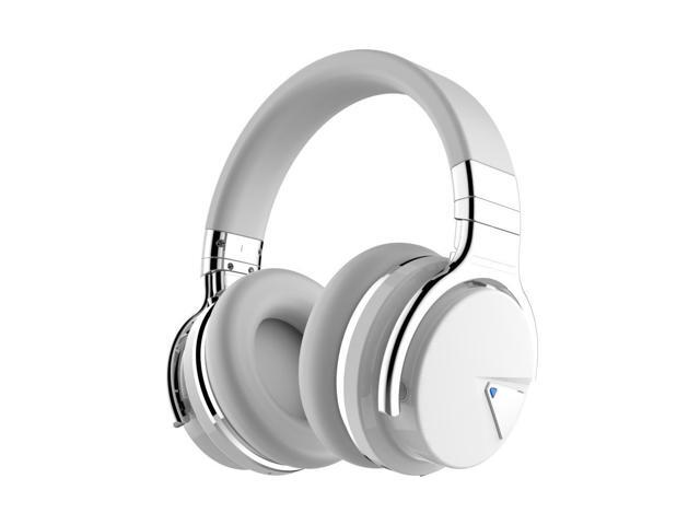 COWIN E7 Active Noise Cancelling Headphones with Bluetooth and Mic - 30H Playtime for Travel Work TV PC and Cellphone