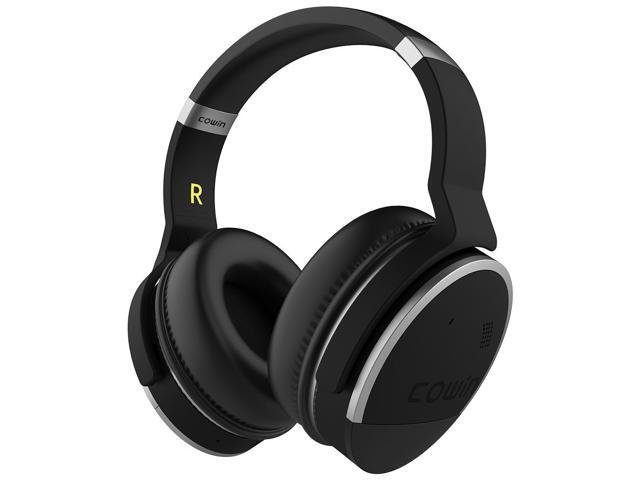 COWIN E8 [Upgraded] Active Noise Cancelling Wireless Headphones w/ Bluetooth Microphone Hi-Fi Deep Bass and 20 Hour Playtime
