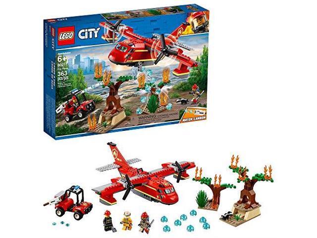 LEGO 60217 City 363 Piece Fire Plane Building Set Toy for Kids 6 Years and Up