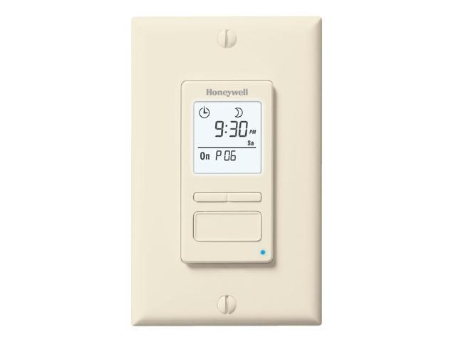 Honeywell EconoSwitch 7 Day Programmable Solar Light Switch Timer RPLS741B1007