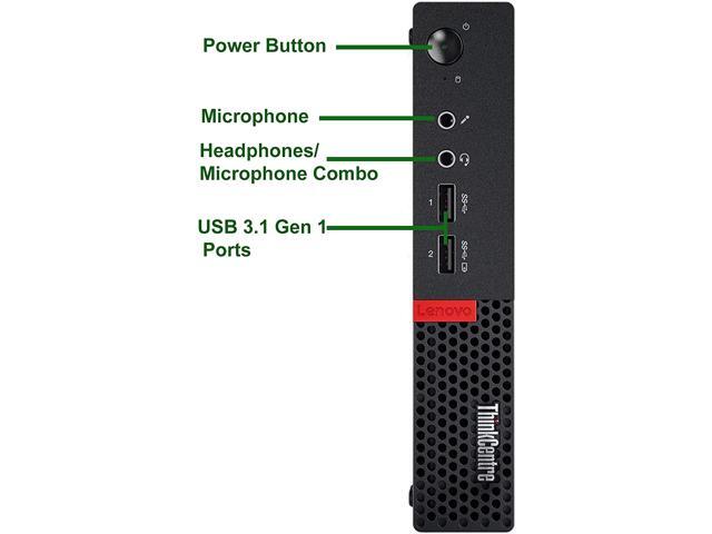 Lenovo M910q Tiny Computer Micro PC Intel Quad Core i5 6500T Processor 16GB DDR4 Ram 512GB NVMe SSD Wifi Bluetooth BTO Wireless Keyboard & 