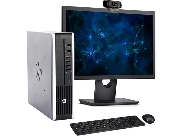 HP 8300 USFF Computer Desktop PC Intel Core i7 34GHz Processor 8GB Ram 250GB Hard Drive WiFi Bluetooth 1080p Webcam Wireless Keyboard & 