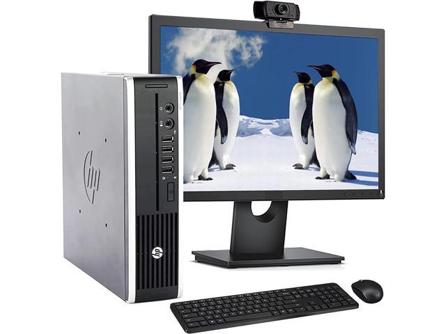 HP 8300 USFF Computer Desktop PC Intel Core i7 34GHz Processor 8GB Ram 120GB Solid Drive WiFi Bluetooth 1080p Webcam Wireless Keyboard & 