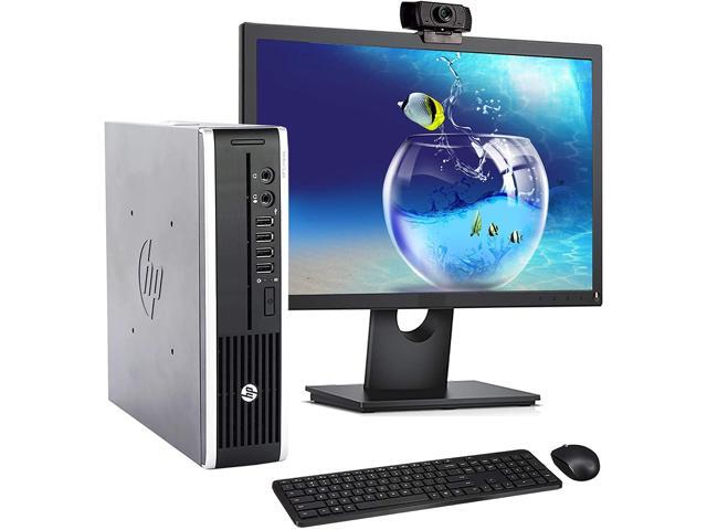HP 8300 USFF Computer Desktop PC Intel Core i7 34GHz Processor 8GB Ram 120GB Solid Drive WiFi Bluetooth 1080p Webcam Wireless Keyboard & 