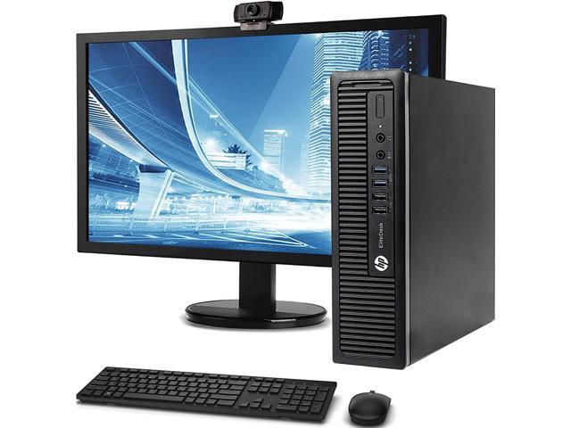 Recertified - HP 800 G1 USFF Computer Desktop PC Intel Core i5 32GHz Processor 8GB Ram 120GB Solid Drive Wifi Bluetooth 1080p WebCam