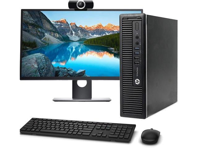 Recertified - HP 800 G1 USFF Computer Desktop PC Intel Core i5 32GHz Processor 8GB Ram 500GB Hard Drive Wifi Bluetooth 1080p WebCam