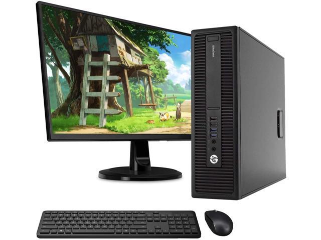 Recertified - HP 800 G2 SFF Computer Desktop PC Intel Core i5-6500 32GHz Processor 16GB Ram 128GB M2 SSD 1TB HDD Wireless Keyboard & Mouse