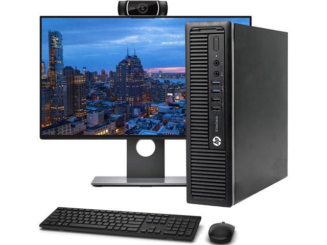 Recertified - HP 800 G1 USFF Computer Desktop PC Intel Core i5 32GHz Processor 8GB Ram 500GB Hard Drive Wifi Bluetooth 1080p WebCam