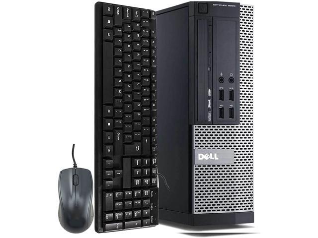 Recertified - Dell OptiPlex 9020 Small Form Computer Desktop PC Intel Core i5 32GHz Processor 16GB Ram 120GB SSD 1TB Hard Drive WiFi & 