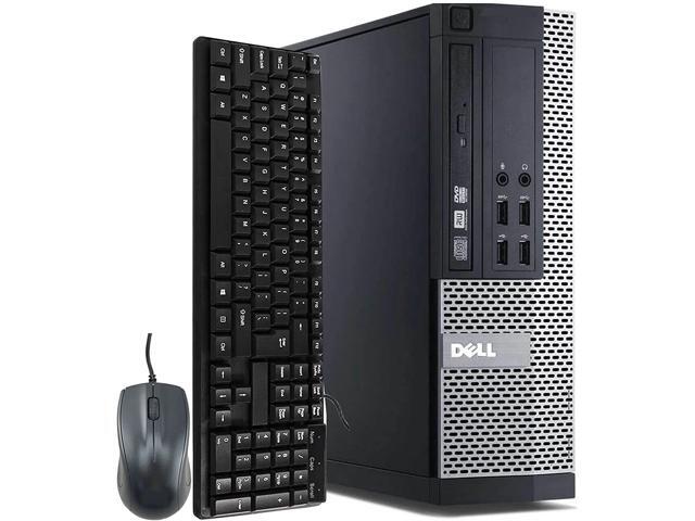 Recertified - Dell OptiPlex 9020 Small Form Computer Desktop PC Intel Core i5 32GHz Processor 16GB Ram 240GB SSD 2TB Hard Drive WiFi & 
