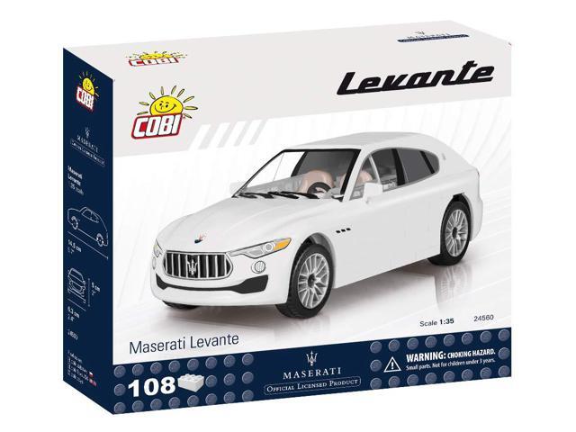 COBI Maserati Levante White Vehicle Collection Model Building Block Set # 24560