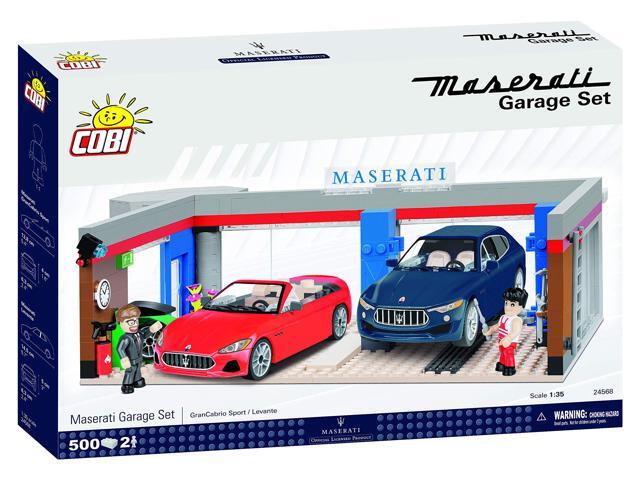COBI Maserati Garage Set Model Building Block Set # 24568