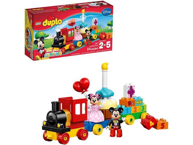LEGO DUPLO Disney Mickey and Minnie Birthday Parade 24 Piece Block Building Kit