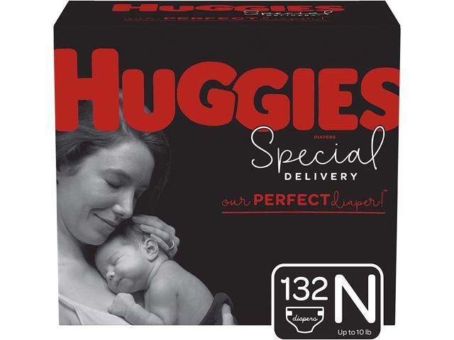 Huggies Special Delivery Hypoallergenic Baby Diapers Size Newborn 132 Ct One Month Supply