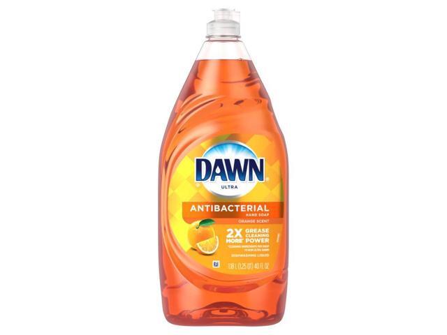 Dawn® Ultra Antibacterial Hand Soap Dishwashing Liquid Dish Soap Orange Scent 40 Oz