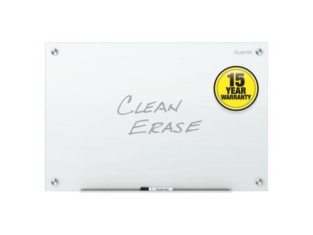 Quartet G2418NMW Infinity Glass Dry-Erase Boar, 24' x 18', Framless - 1 Each