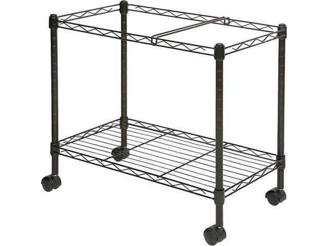 Lorell Mobile File Cart - 4 Casters - Steel - x 12.9 Lorell Mobile File Cart - 4 Casters - Steel - x 12.9