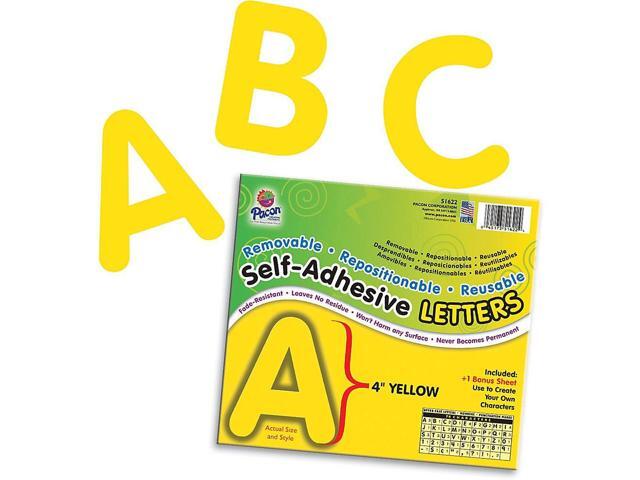 Pacon Self-Adhesive Removable Letters