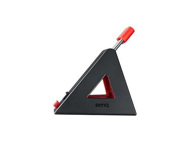 benq zowie camade ii gaming mouse bungee professional esports grade performance cable management travel-ready black/red