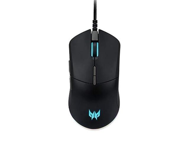 acer predator cestus 330 gaming mouse: 16000 on-the-fly dpi - rgb lighting - 7 programmable buttons - on-board memory - 5 profi