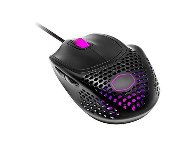 cooler master mm720 black matte lightweight gaming mouse with ultraweave cable 16000 dpi optical sensor rgb and unique claw g