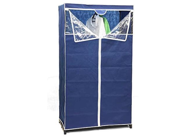 home basics storage closet 36-inch navy