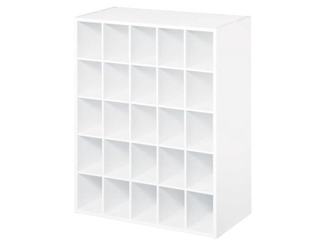 closetmaid 8506 25-cube organizer white