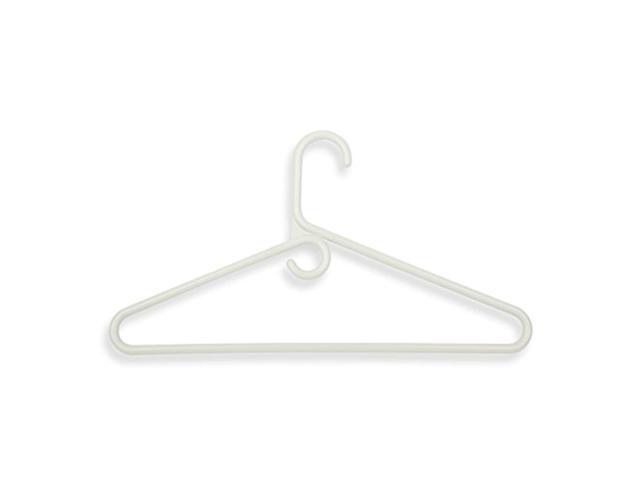 honey-can-do hng-01178 super heavyweight hangers 3-pack white 86-gram