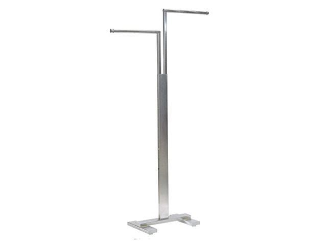 econoco commercial 2-way rack with adjustable arms