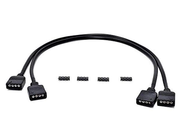 micro connectors rgb extension 50 cm cable/ 2-pack (f04-rgb0150-2p)
